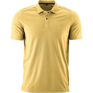 Gonso Мъжка фланелка с къс ръкав за колоездене Gonso Essential Poloshirt Cycling jersey - Yellow Finch - размер 5XL (056-1890-1918)
