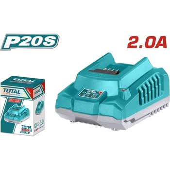 TOTAL Зарядно устройство за Li-Ion батерии TOTAL Industrial, 20 V, 2 А TL IND TFCLI2001E (TL IND TFCLI2001E)