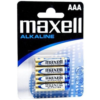 Maxell Батерии Panasonic Evolta Alkaline AAA, 4 броя (LR03) (LR03)