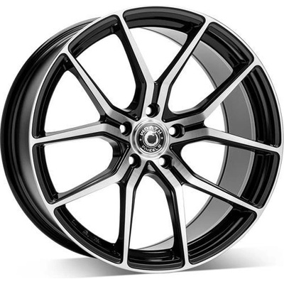 Wrath Alloy Wheels Wf-7 8x18 5x112 ET40 black polished
