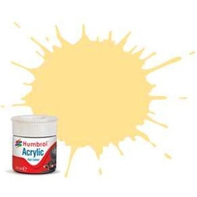 Humbrol akrylová barva #RC419 EWS žlutá matná 14ml