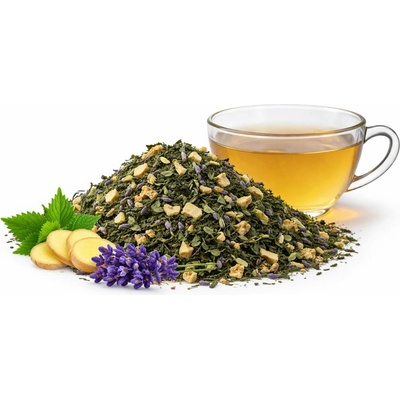 QuickTea Kopřivový čaj zázvor & levandule 100 g