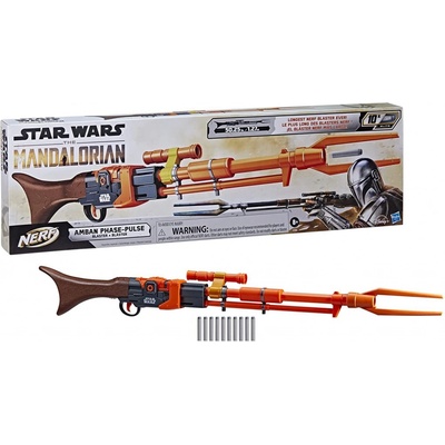 Hasbro Nerf Star Wars The Mandalorian Amban Phase Pulse Blaster 127 cm 10 F2901