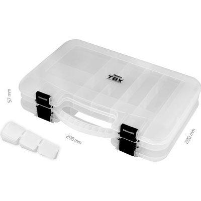 Delphin Krabica TBX Duo 298-12P Clip 298x220x57mm