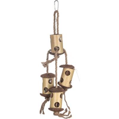 Quapas! Hračka vták prírodný Bamboo S 38x11cm
