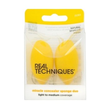 Real Techniques Miracle Concealer Sponge Duo гъбичка за фон дьо тен