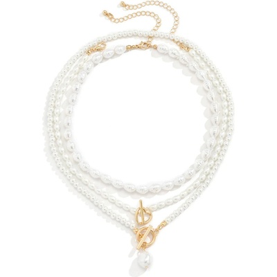 Amparo Miranda® Náhrdelník perlový UP173 White