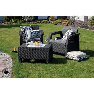 Allibert Corfu Weekend antracit / sivá