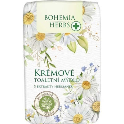 Bohemia Gifts & Cosmetics tuhé mydlo s harmančekovým extraktom 100 g