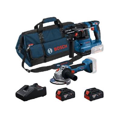 Комплект акумулаторни инструменти BOSCH (GWS 18V-8 + GBH 18V-22 + 2× GBA 18V 4.0Ah + GAL + чанта) 0615V0003C (0615V0003C)