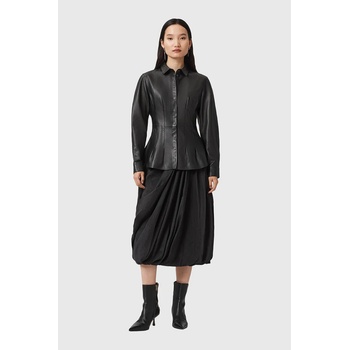 AllSaints Кожена риза AllSaints LARSON (W034PD)