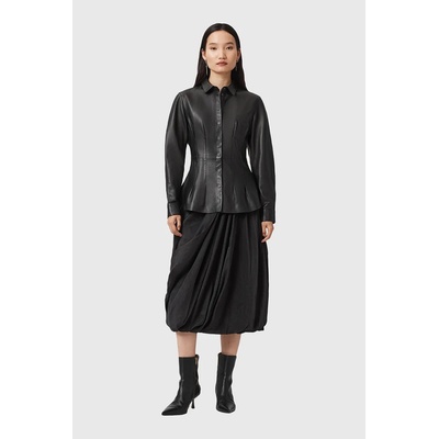 AllSaints Кожена риза AllSaints LARSON (W034PD)