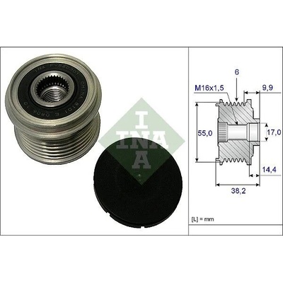 Předstihová spojka Schaeffler INA 535 0216 10