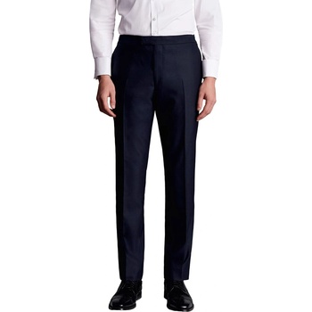 Charles Tyrwhitt Tuxedo Pants - Dark Navy - Slim fit | 38 (Недовършени) | 34 Tmavě modré smokingové kalhoty Панталони