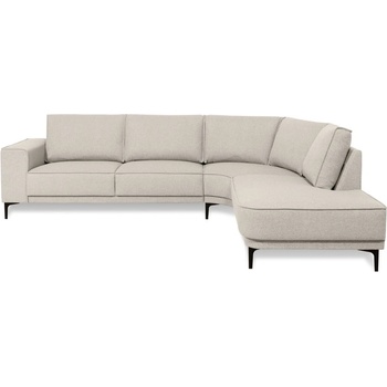 Scandic Кремав ъглов диван (десен ъгъл) Copenhagen - Scandic (Copen round+2,5SN right Osaka4)