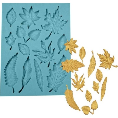 Cakesicq Silikonová formička listy 15x12cm