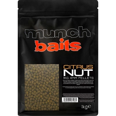 Munch Baits Citrus Nut Pellet 1kg 4mm