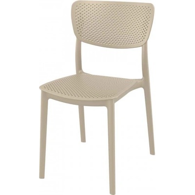 Bogdan Furniture Am Градински Стол Мебели Богдан BM-Lusi, полипропилен подсилен с фибро стъкло/бежов