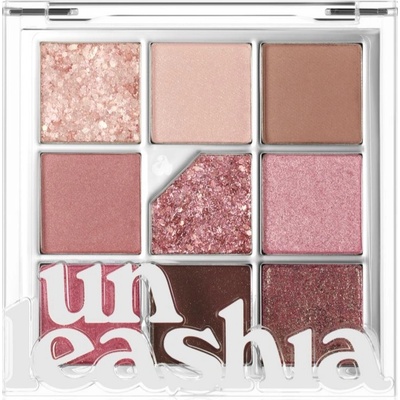 Unleashia Glitterpedia Eye Palette paleta veganských očních stínů 5 All of Dusty Rose 6,6 g – Zboží Dáma