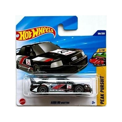 Mattel Hot Wheels Audi 90 Quattro Černá Rally Audi Sport