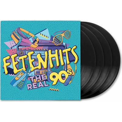 4 Various: Fetenhits - The Real 90s LP