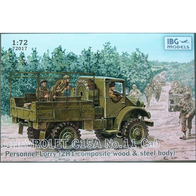 IBG Models Chevrolet C15A No.11 Cab Personnel Lorry 1:72