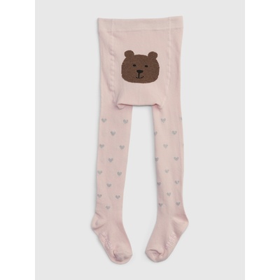 GAP Бебешки чорапогащи Brannan Bear GAP GAP | Rozov | Момичешки | 92-98