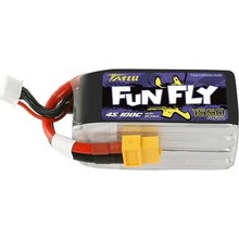 TATTU FunFly LiPo Series 4S 4S1P 100C XT60 Plug 14,8V 1550 mAh