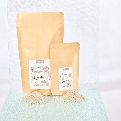 Kvitok Magická pěna do koupele v prášku Orientální noc 300 g
