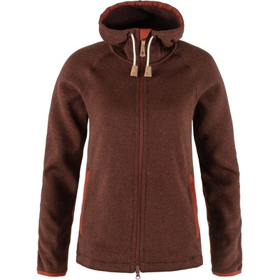 Fjällräven Övik Fleece Hoodie W Autumn Leaf