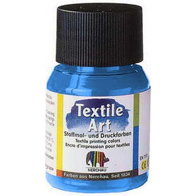 Farba na svetlý textil 59 ml Modrá