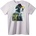 NOONEBRAND Тениска Байкър куче с Union Jack - 7XL, White