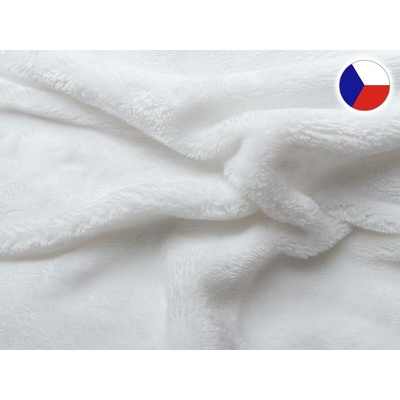 Bellatex mikroflanel prostěradlo bílé 90x200x20