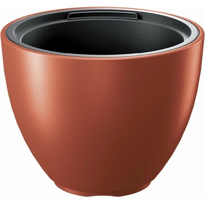 PROSPERPLAST Kvetináč s vkladem HEOS měď 39,5cm