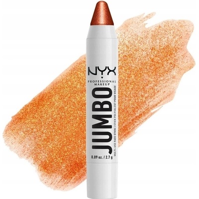NYX Professional Makeup Jumbo Multi-Use Highlighter Stick krémový rozjasňovač v ceruzke odtieň 06 Flan 2,7 g