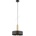 Sigma Пендел RIF LUX 1xGX53/12W/230V Ø 25 см черен/златист (SI0365)