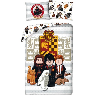 Baby Nellys bavlna povlečení LEGO HARRY POTTER 140X200 70X90