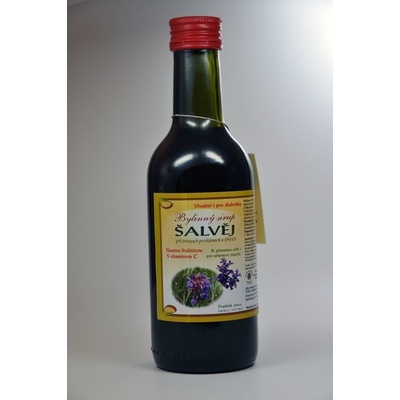 Klášterní officína Bylinný sirup Šalvia 250 ml