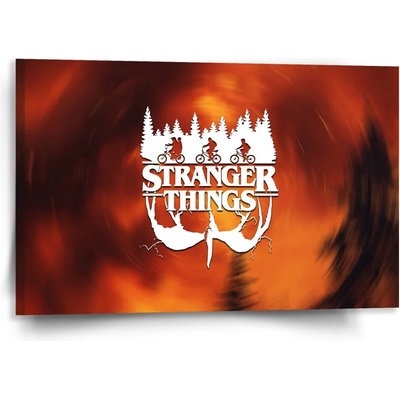 Sablio Obraz Stranger Things Glow Varianta: 120x80cm