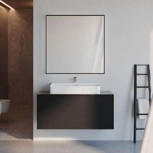 Ideal Standard Стенен шкаф Ideal Standard Atelier Conca, цвят тъмен дъб, 2 чекмеджета, 120 см (T3945Y4)