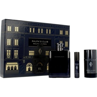 Ralph Lauren Ralph´s Club EDP 100 ml + tuhý dezodorant 75 ml + EDP 10 ml