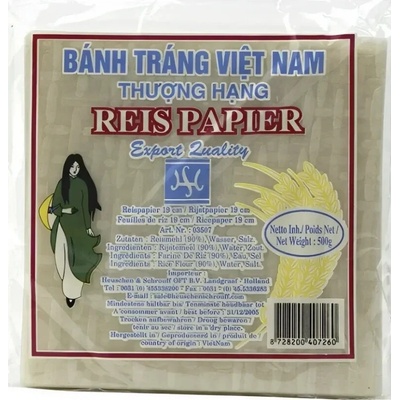 H&S Ryžový papier štvorcový 19 cm 0,5 kg