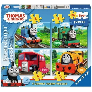 Ravensburger Пъзел Влакчето ТОМАС (14ч. ), Thomas & Friends My First Ravensburger puzzle, 070534