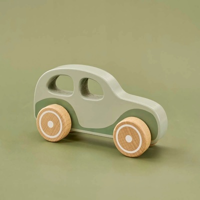 JaBaDaBaDo Retro rodinné auto Zelené