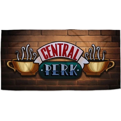 Sablio Uterák Seriál Priatelia CENTRAL PERK Tehly 30 x 50 cm