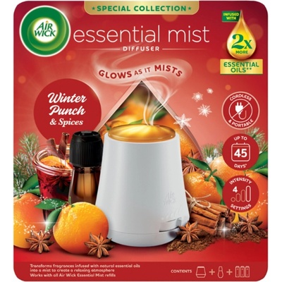 Air Wick essential mist Zimní punč strojek+NN 20 ml