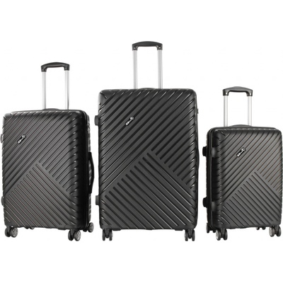 Aga Travel Sada MR4677 Černá 93 l 63 l 33 l – Sleviste.cz