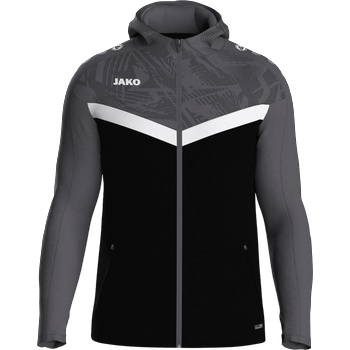 Jako Суитшърт с качулка Jako Hoodie Iconic JR 6824k-801 Размер 140