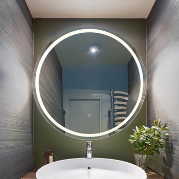 Globo 84034 - LED Димируем огледало с подсветка RIVAS LED/16W/230V 4000K Ø 75 см (GL8006)