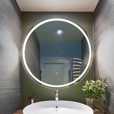 Globo 84034 - LED Димируем огледало с подсветка RIVAS LED/16W/230V 4000K Ø 75 см (GL8006)